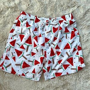 NWT Men’s Watermelon Swim Trunks